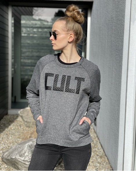 Mikina dámská Replay s nápisem CULT